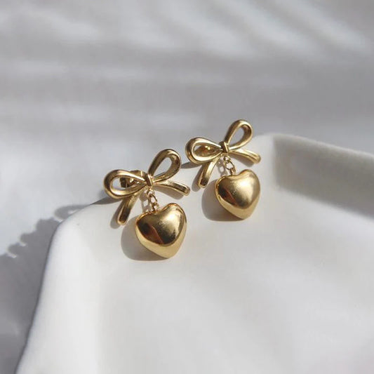 SweetHeart Earrings (Anti-Tarnish)