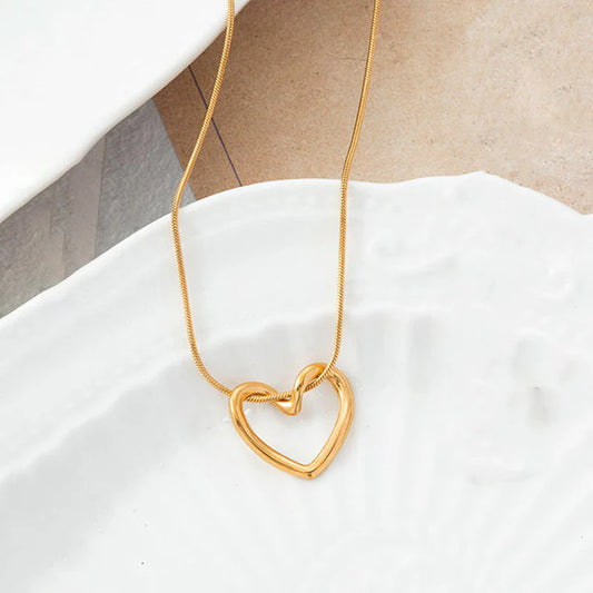 GoldenPromise Heart Necklace