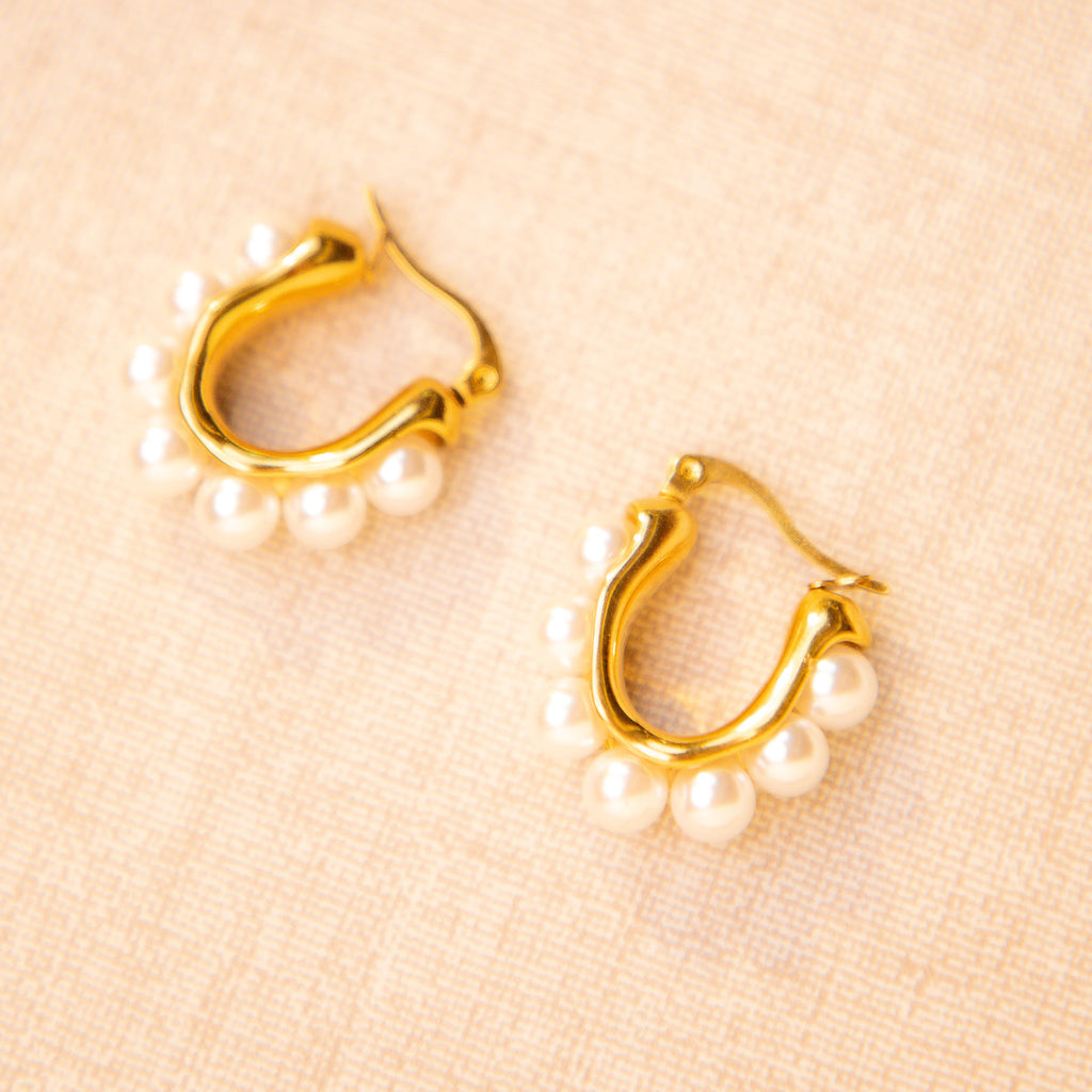 Pearl Bliss Hoops