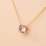 Floating Diamond Necklace