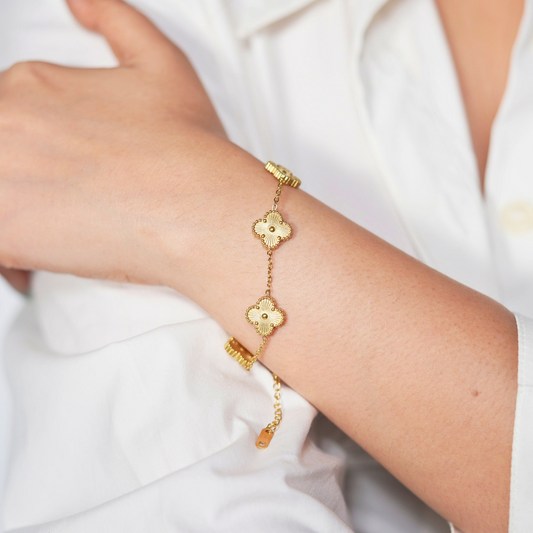 Golden Flora Bracelet