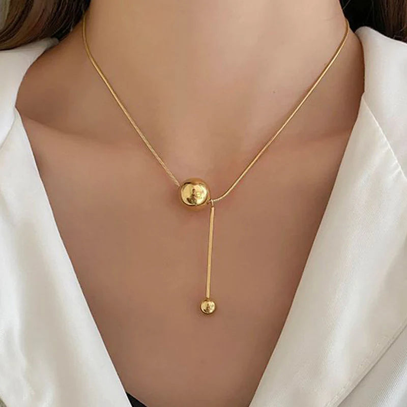 GlobeGold Necklace