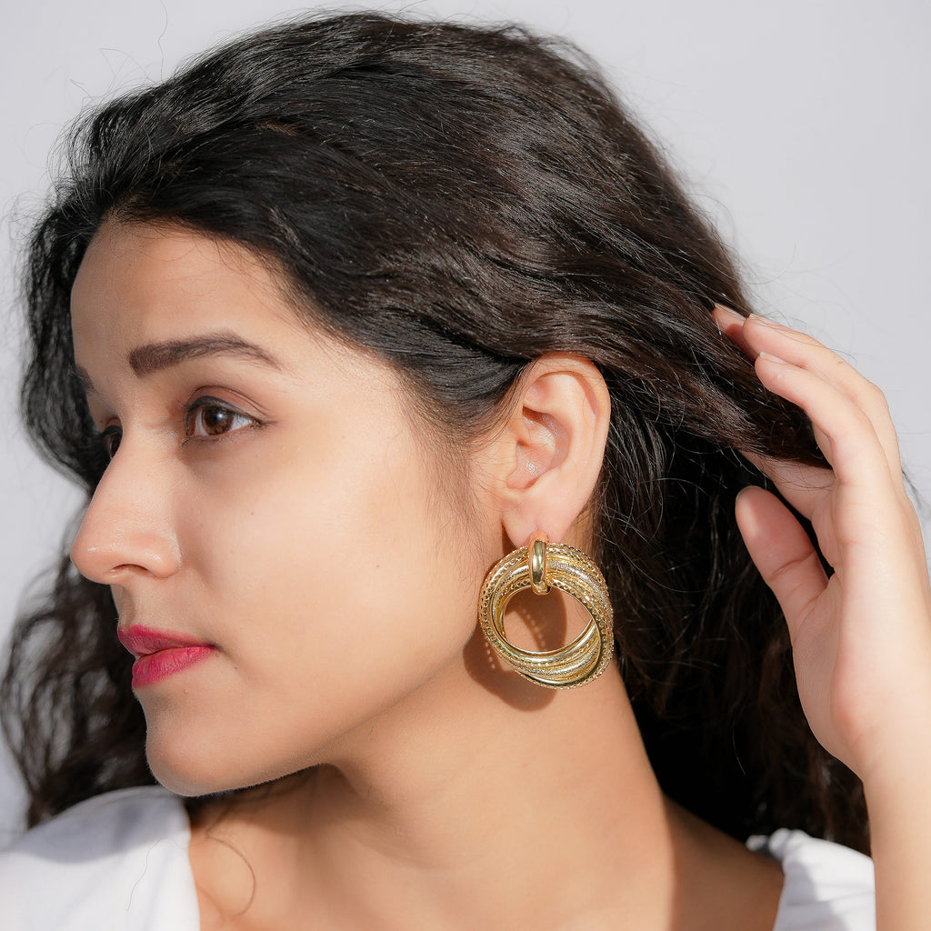 Statement Circle Earring