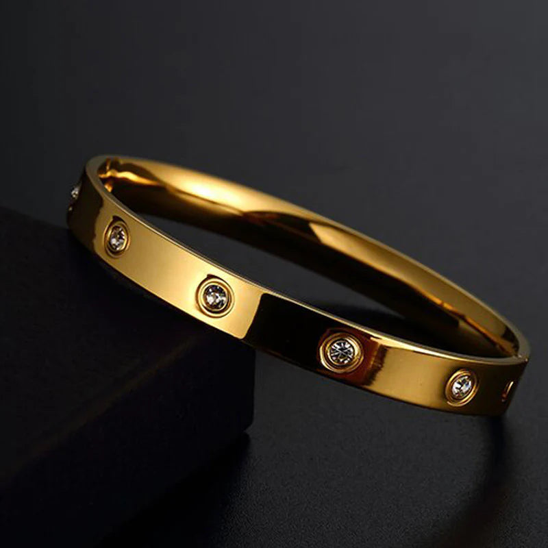 Gold-Plated Love Bracelet