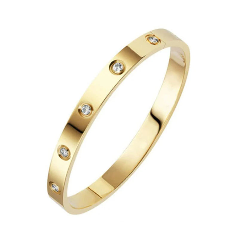 Gold-Plated Love Bracelet