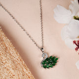 Green Duck Necklace