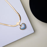 Pure Heart Pearl Necklace